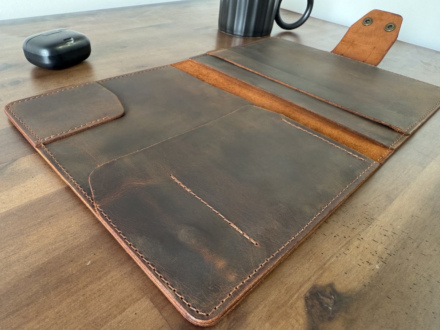Personalized A5 Leather Journal Cover