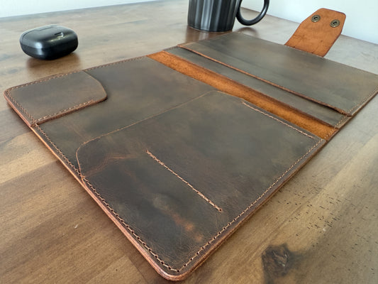 Personalized A5 Leather Journal Cover