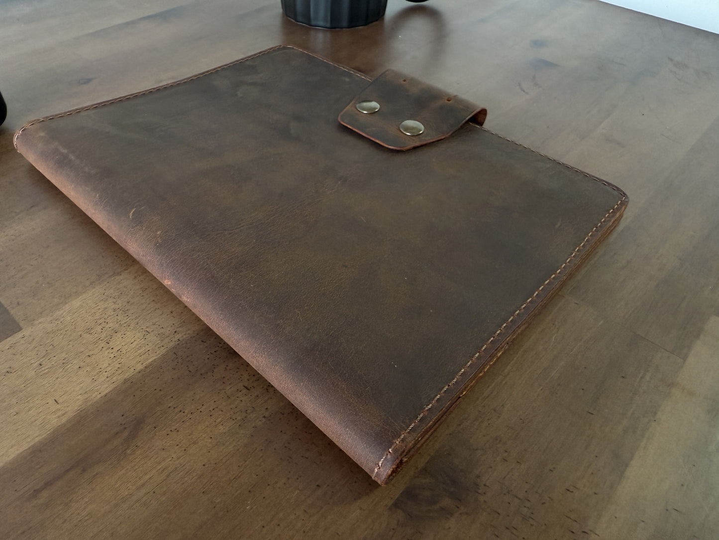 Personalized A5 Leather Journal Cover