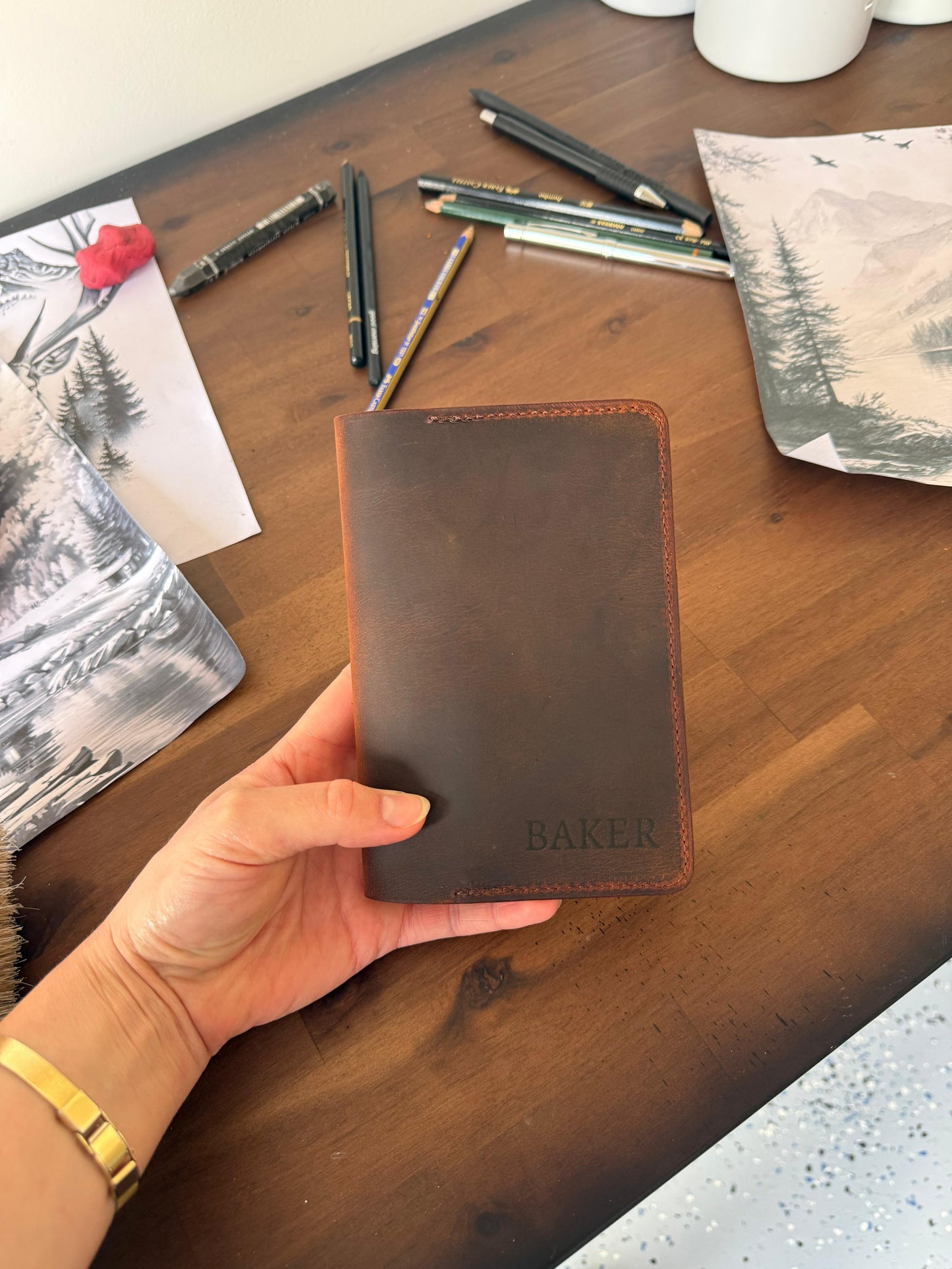 Leather Field Notes Cover