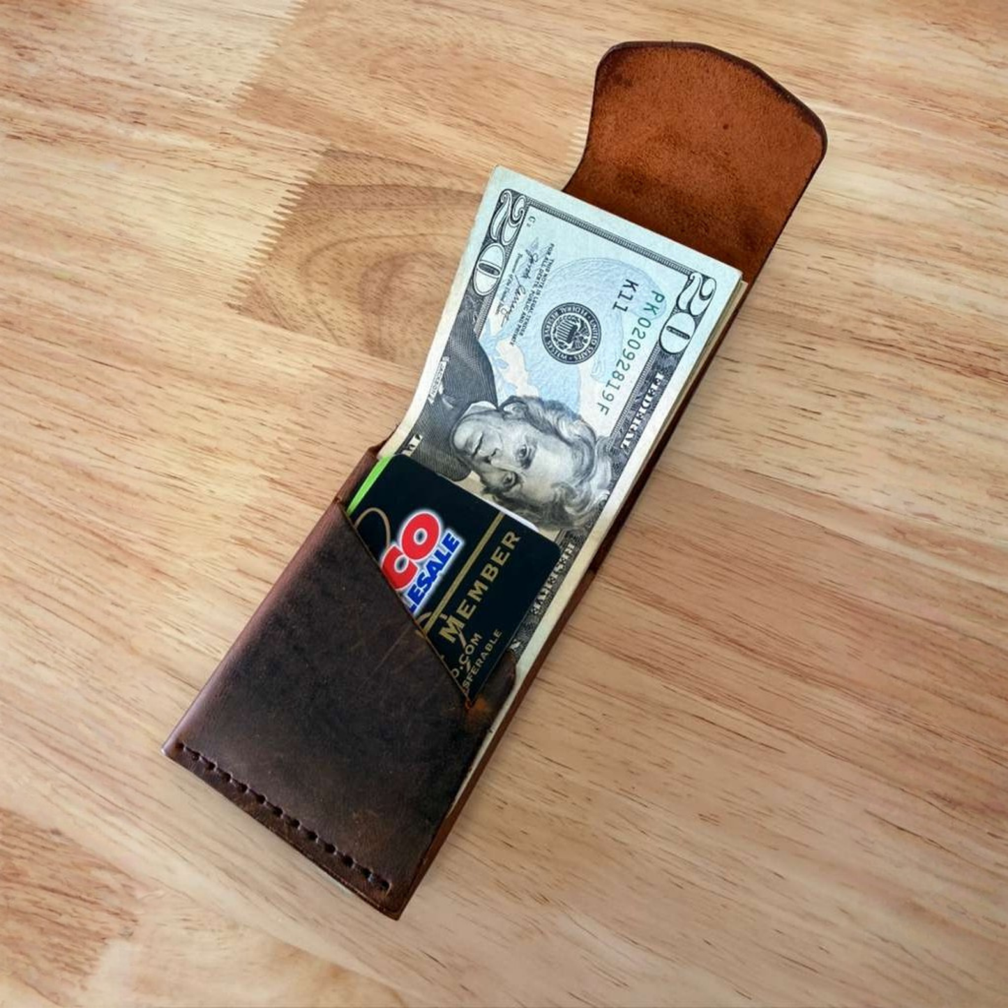 Leather Cash Wallet