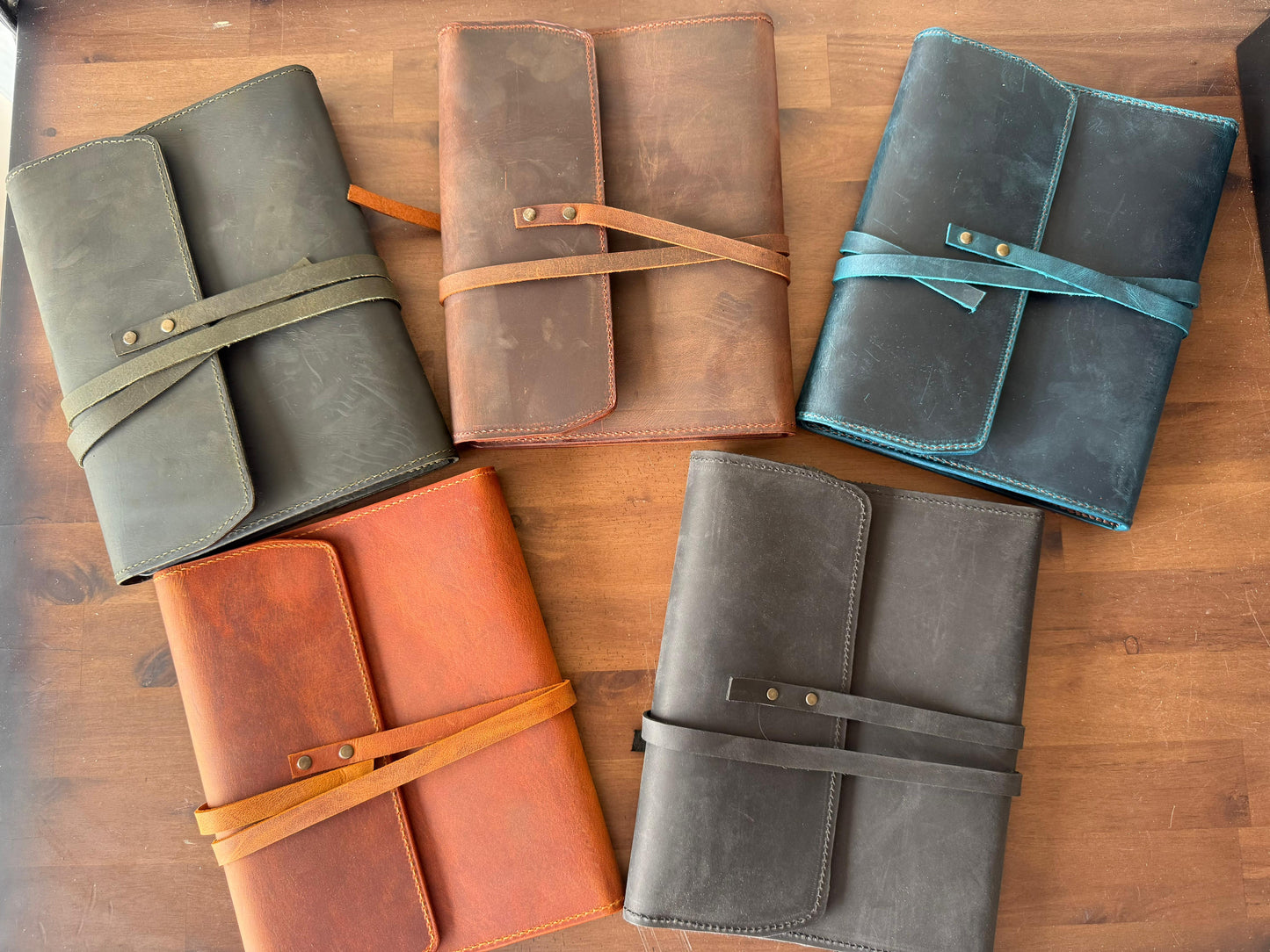 Leather Sketchbook Cover