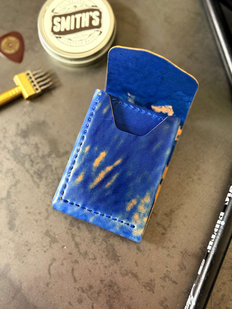 Cash Wallet With Rocado Shell Cordovan