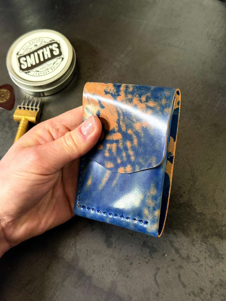 Cash Wallet With Rocado Shell Cordovan
