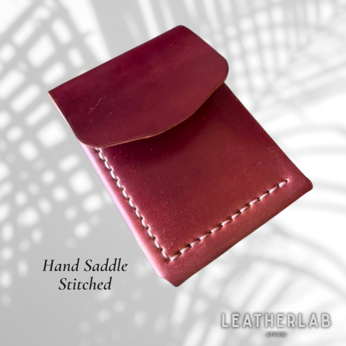 Horween® Shell Cordovan Leather Cash Wallet | Handmade Minimalist Front Pocket Wallet