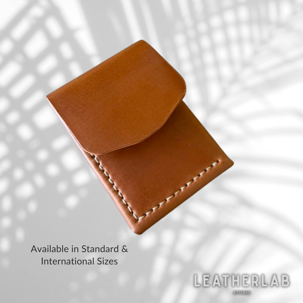 Horween® Shell Cordovan Leather Cash Wallet | Handmade Minimalist Front Pocket Wallet